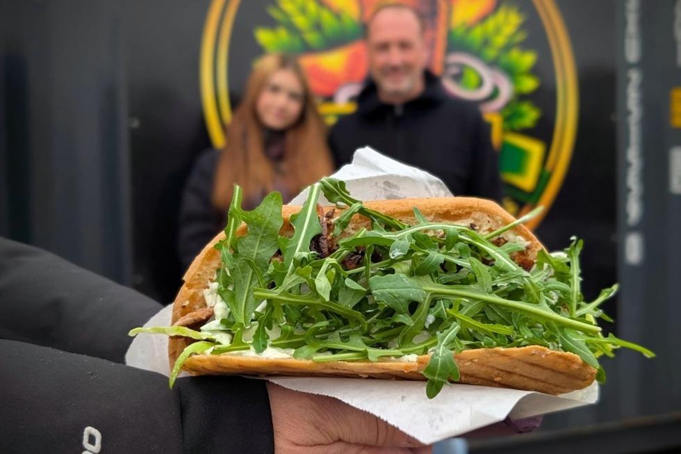 Kai Krause im M&K Döner Container